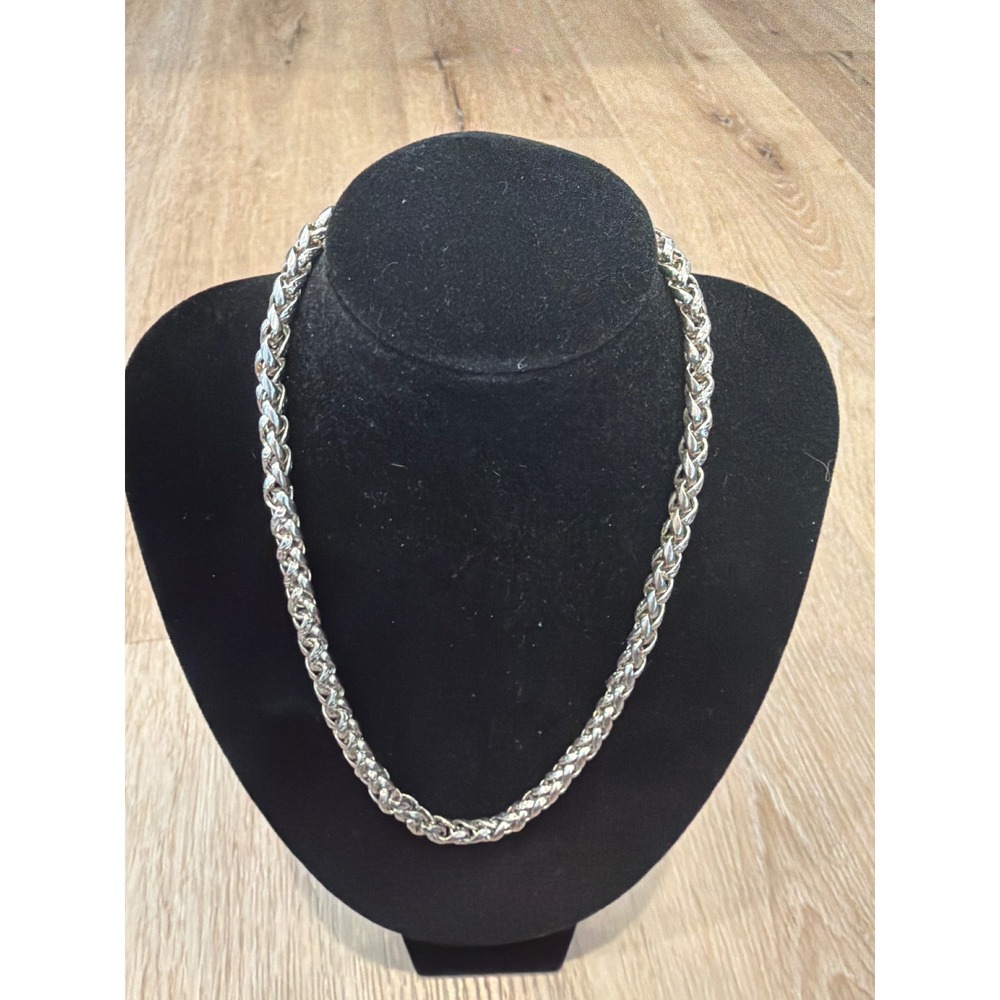 Woven Womens Franco Necklace